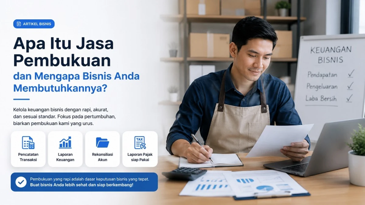 Apa Itu Jasa Pembukuan dan Mengapa Bisnis Anda Membutuhkannya?