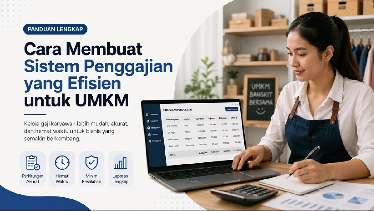 Cara Membuat Sistem Penggajian yang Efisien untuk UMKM