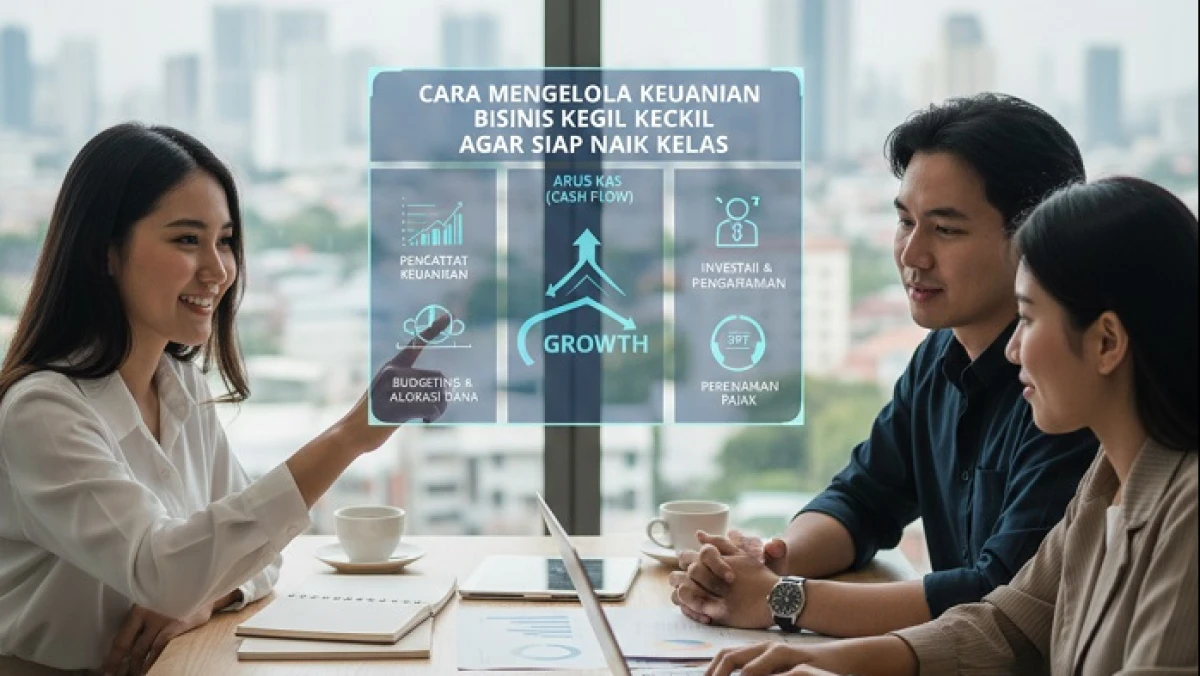 Cara Mengelola Keuangan Bisnis Kecil Agar Siap Naik Kelas
