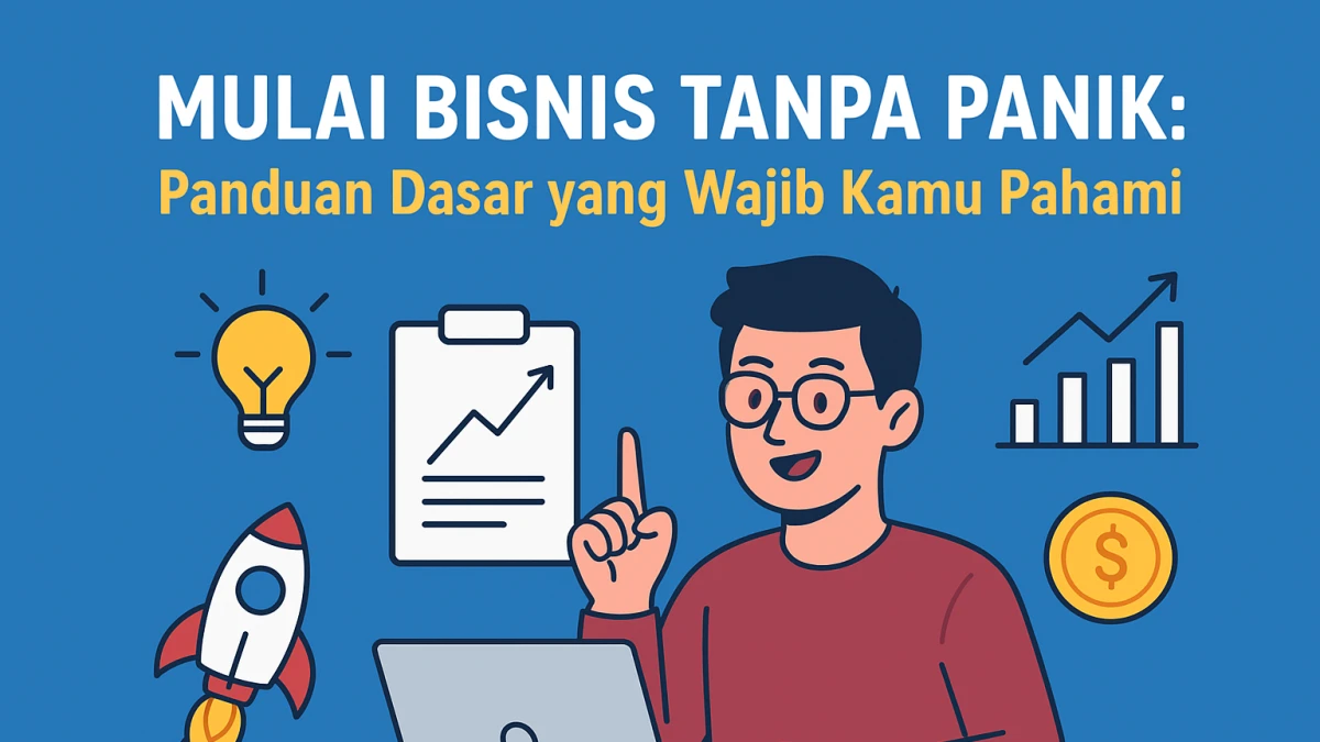 Mulai Bisnis Tanpa Panik: Panduan Dasar yang Wajib Kamu Pahami