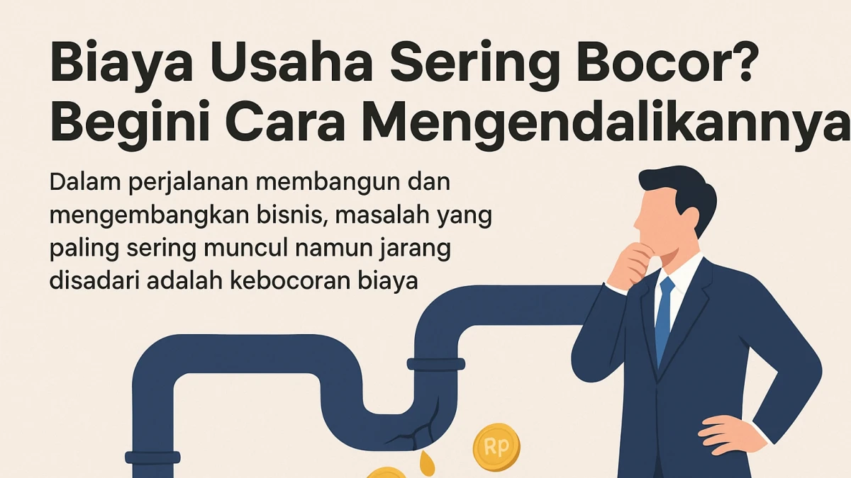 Biaya Usaha Sering Bocor? Begini Cara Mengendalikannya