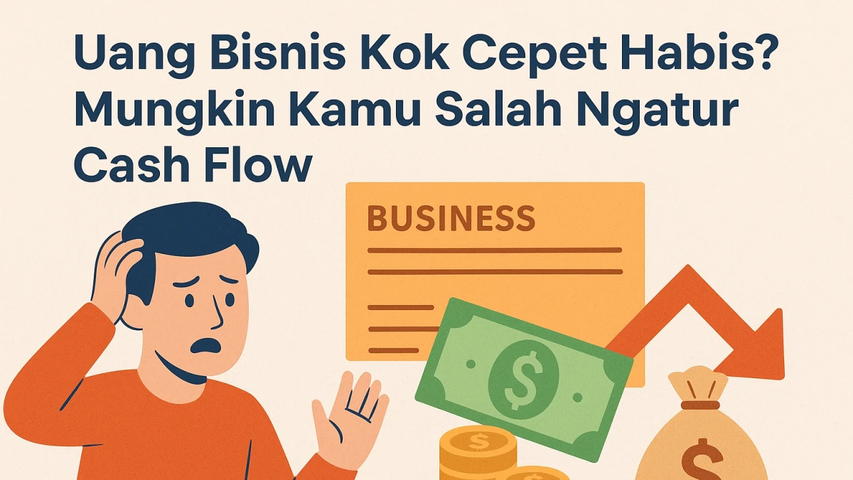 Uang Bisnis Kok Cepet Habis? Mungkin Kamu Salah Ngatur Cash Flow