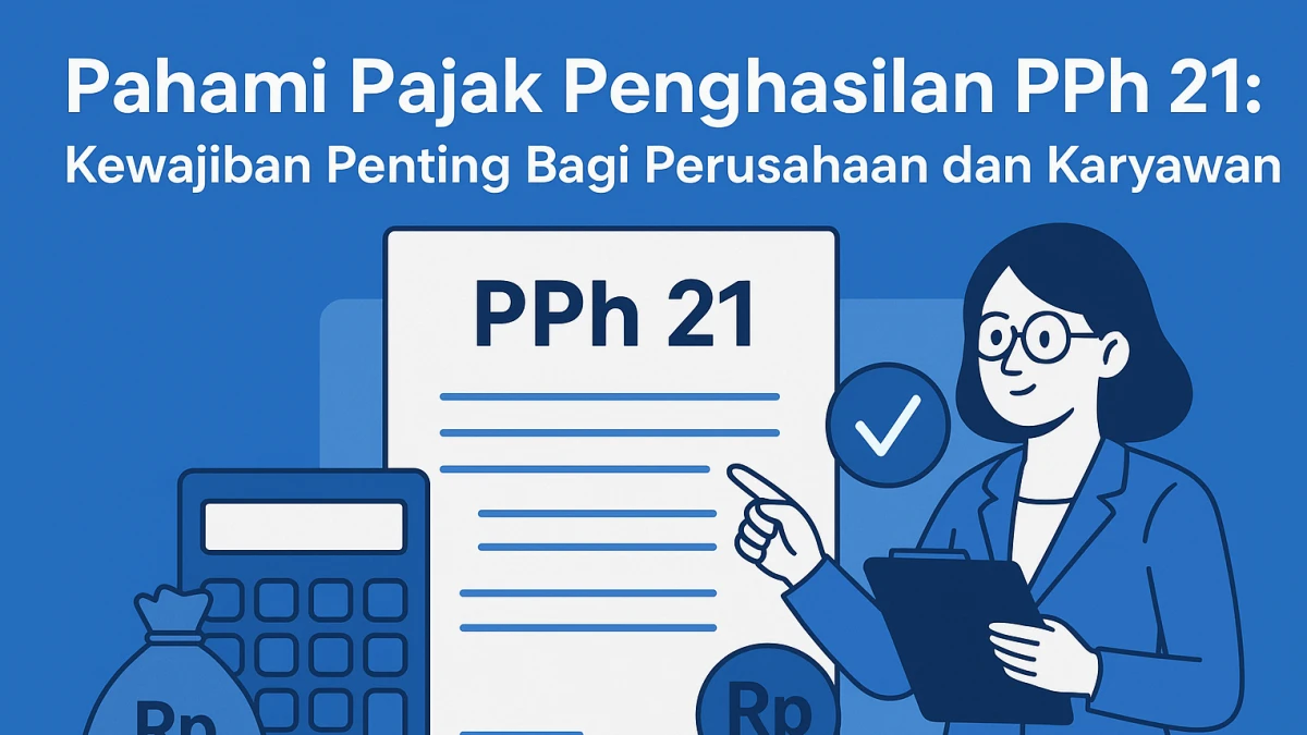 Pahami Pajak Penghasilan PPh 21: Kewajiban Penting Bagi Perusahaan dan Karyawan