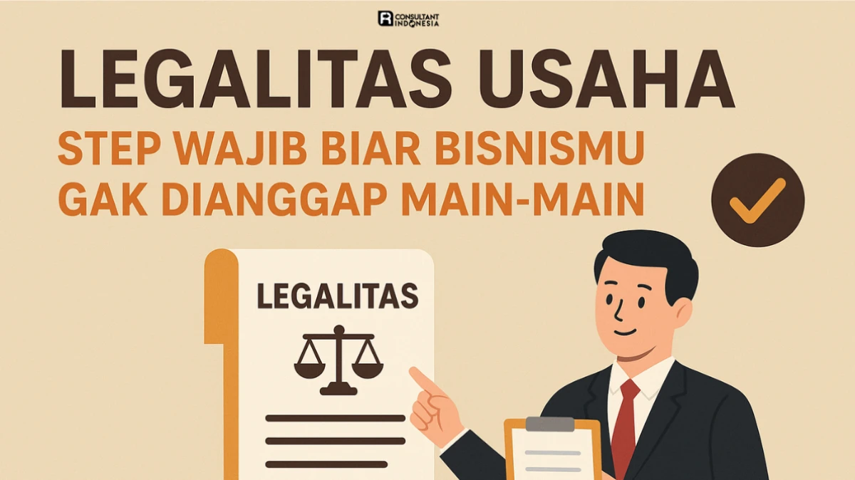 Legalitas Usaha: Step Wajib Biar Bisnismu Gak Dianggap Main-Main