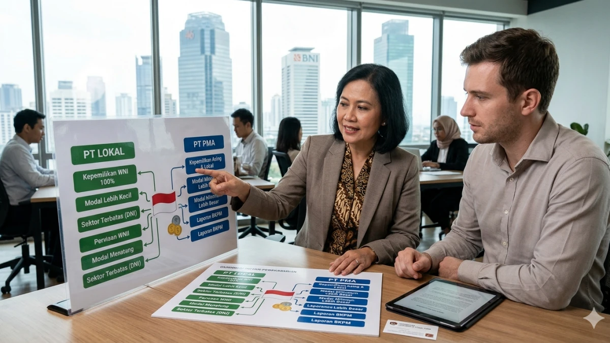 Perbedaan PT Lokal dan PT PMA: Panduan untuk Investor Asing