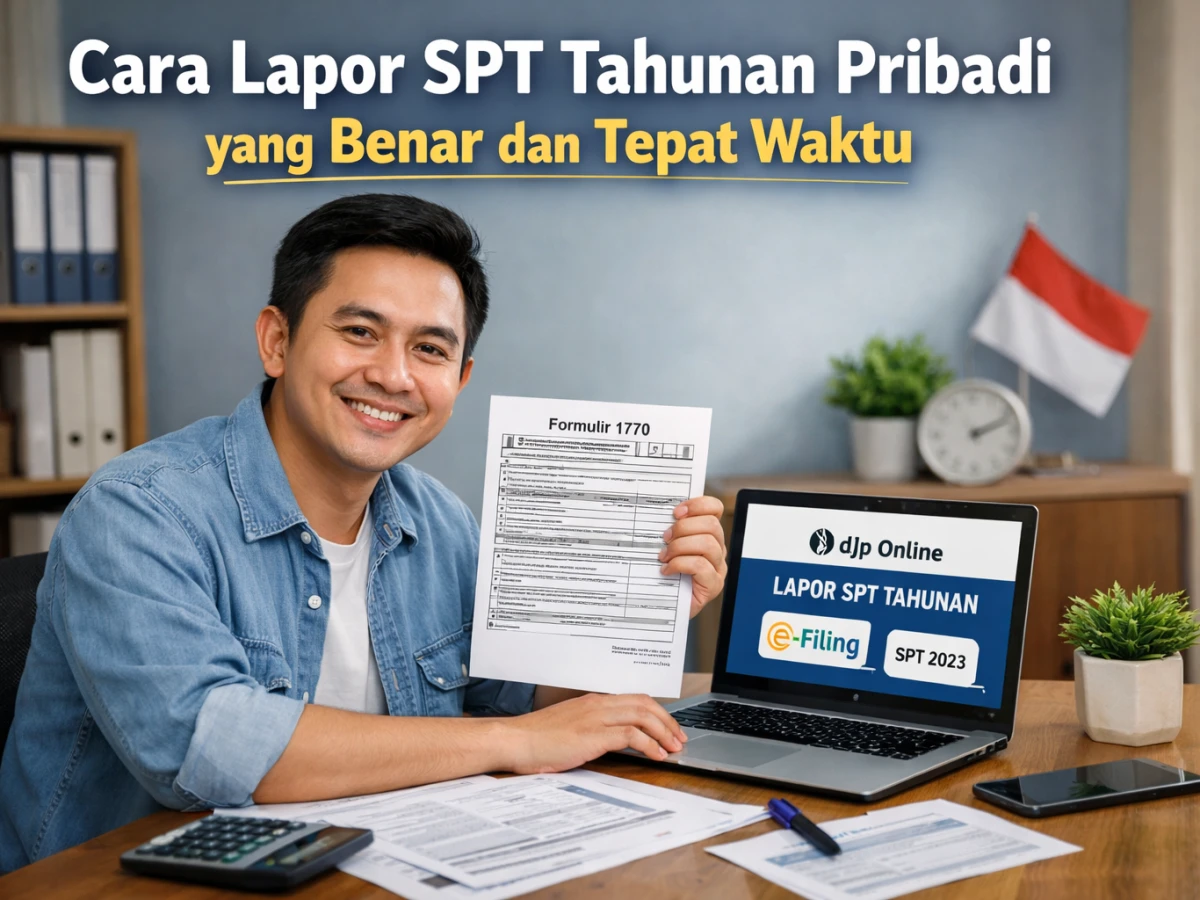 Cara Lapor SPT Tahunan Pribadi yang Benar dan Tepat Waktu