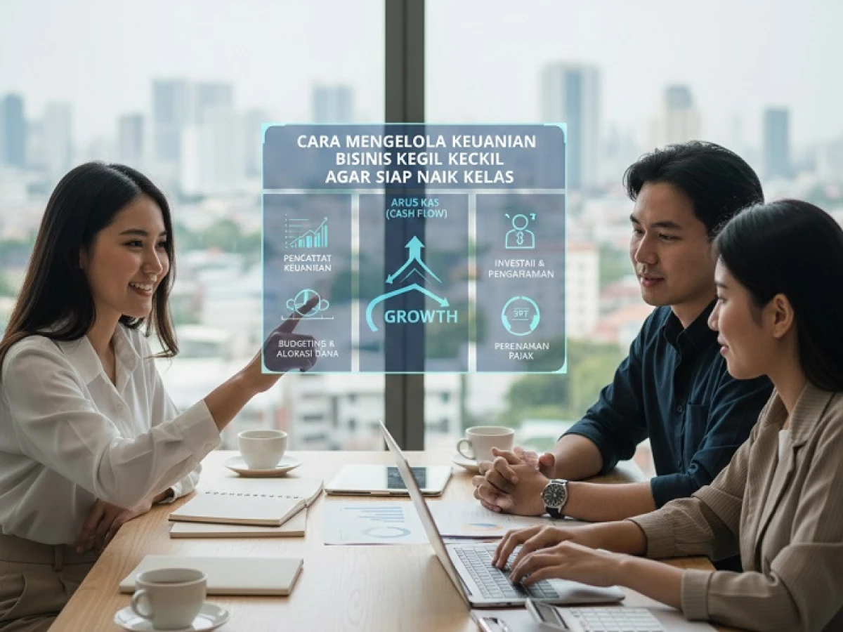 Cara Mengelola Keuangan Bisnis Kecil Agar Siap Naik Kelas