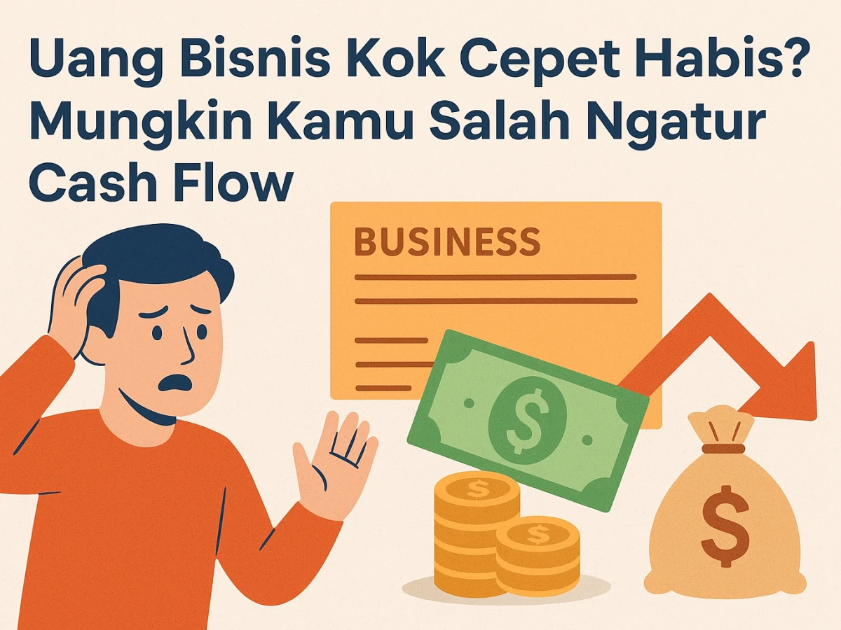 Uang Bisnis Kok Cepet Habis? Mungkin Kamu Salah Ngatur Cash Flow