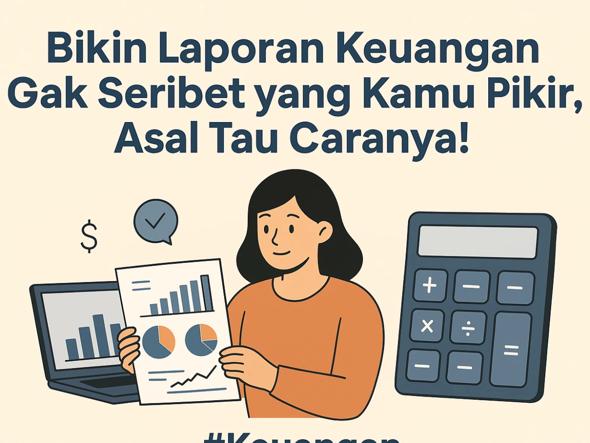 Bikin Laporan Keuangan Gak Seribet yang Kamu Pikir, Asal Tau Caranya!
