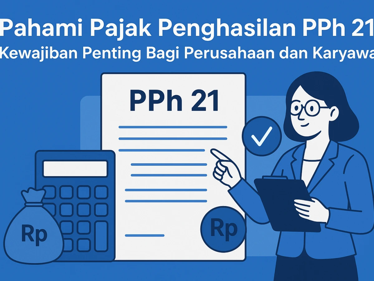 Pahami Pajak Penghasilan PPh 21: Kewajiban Penting Bagi Perusahaan dan Karyawan