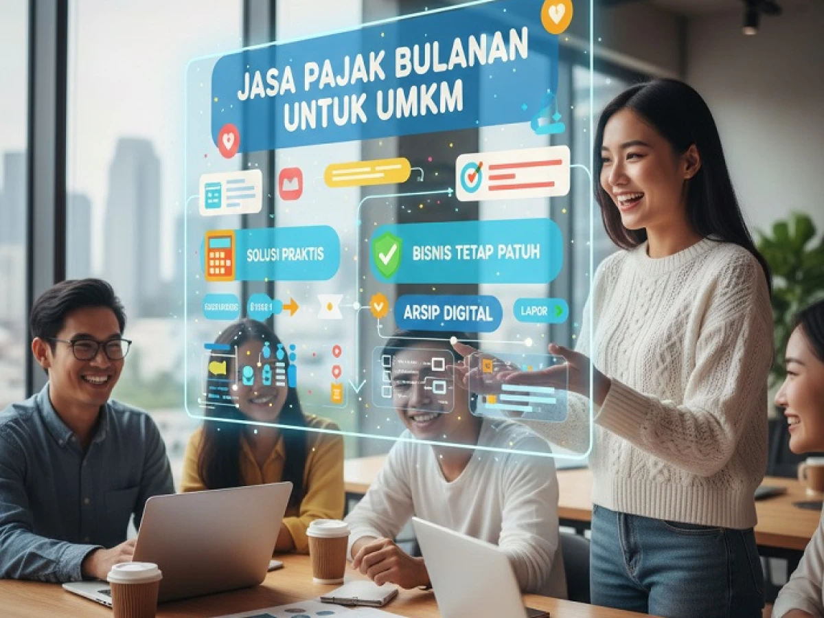 Jasa Pajak Bulanan untuk UMKM: Solusi Praktis Agar Bisnis Tetap Patuh