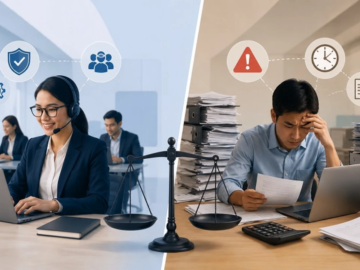 Outsource Payroll vs Kelola Sendiri: Keuntungan dan Risikonya